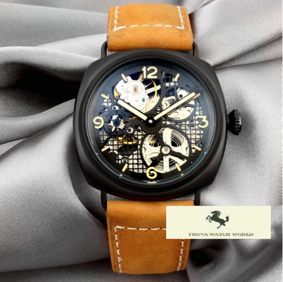 HK255 PANERAİ LO SCİENZİATO 1950 SKELETON PVD KASA